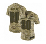 Women's Nike New England Patriots #80 Irving Fryar Limited Camo 2018 Salute to Service NFL Jersey