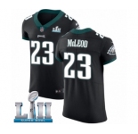 Men's Nike Philadelphia Eagles #23 Rodney McLeod Black Vapor Untouchable Elite Player Super Bowl LII NFL Jersey