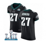 Men's Nike Philadelphia Eagles #27 Malcolm Jenkins Black Vapor Untouchable Elite Player Super Bowl LII NFL Jersey