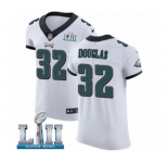 Men's Nike Philadelphia Eagles #32 Rasul Douglas White Vapor Untouchable Elite Player Super Bowl LII NFL Jersey