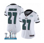 Women's Nike Philadelphia Eagles #27 Malcolm Jenkins White Vapor Untouchable Limited Player Super Bowl LII NFL Jersey