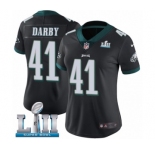 Women's Nike Philadelphia Eagles #41 Ronald Darby Black Alternate Vapor Untouchable Limited Player Super Bowl LII NFL Jersey
