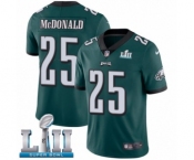 Youth Nike Philadelphia Eagles #25 Tommy McDonald Midnight Green Team Color Vapor Untouchable Limited Player Super Bowl LII NFL Jersey