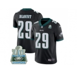 Youth Nike Philadelphia Eagles #29 LeGarrette Blount Black Alternate Super Bowl LII Champions Stitched NFL Vapor Untouchable Limited Jersey