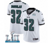 Youth Nike Philadelphia Eagles #32 Rasul Douglas White Vapor Untouchable Limited Player Super Bowl LII NFL Jersey