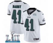 Youth Nike Philadelphia Eagles #41 Ronald Darby White Vapor Untouchable Limited Player Super Bowl LII NFL Jersey
