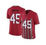 2016 Ohio State Buckeyes Archie Griffin #45 College Football Alternate Elite Jersey - Scarlet