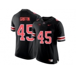 2016 Ohio State Buckeyes Archie Griffin #45 College Football Limited Jersey - Blackout