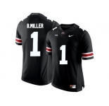 2016 Ohio State Buckeyes Braxton Miller #1 College Football Limited Jersey - Black