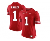 2016 Ohio State Buckeyes Braxton Miller #1 College Football Limited Jersey - Scarlet