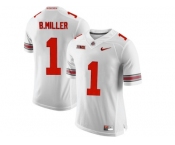 2016 Ohio State Buckeyes Braxton Miller #1 College Football Limited Jersey - White