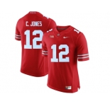 2016 Ohio State Buckeyes C.Jones #12 College Football Limited Jersey - Scarlet