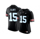 2016 Ohio State Buckeyes Ezekiel Elliott #15 College Football Limited Jersey - Black