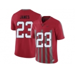 2016 Ohio State Buckeyes Lebron James #23 College Football Alternate Elite Jersey - Scarlet