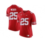 2016 Ohio State Buckeyes Mike Weber #25 College Football Limited Jersey - Scarlet