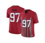 2016 Ohio State Buckeyes Nick Bosa #97 College Football Alternate Elite Jersey - Scarlet