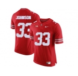 2016 Ohio State Buckeyes Pete Johnson #33 College Football Limited Jersey - Scarlet