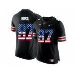 2016 US Flag Fashion Ohio State Buckeyes Nick Bosa #97 College Football Limited Jersey - Black