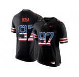 2016 US Flag Fashion Ohio State Buckeyes Nick Bosa #97 College Football Limited Jersey - Blackout