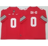 Men's Ohio State Buckeyes #0 OH-IO Red 2025 F.U.S.E. Limited Stitched Jersey