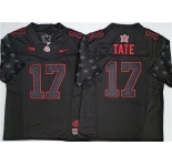 Men's Ohio State Buckeyes #17 Carnell Tate Black 2025 F.U.S.E. Limited Stitched Jersey
