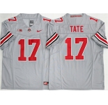 Men's Ohio State Buckeyes #17 Carnell Tate Gray 2025 F.U.S.E. Limited Stitched Jersey