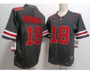 Men's Ohio State Buckeyes #18 Will Howard Black FUSE College Football Jersey