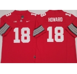 Men's Ohio State Buckeyes #18 Will Howard Red 2025 F.U.S.E. Limited Stitched Jersey