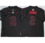 Men's Ohio State Buckeyes #2 Caleb Downs Black 2025 F.U.S.E. Limited Stitched Jersey