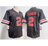 Men's Ohio State Buckeyes #2 Emeka Egbuka Black 2023 F.U.S.E. Limited Stitched Jersey