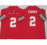 Men's Ohio State Buckeyes #2 Emeka Egbuka Red 2025 F.U.S.E. Limited Stitched Jersey