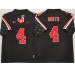 Men's Ohio State Buckeyes #4 Jeremiah Smith Black 2025 F.U.S.E. Limited Stitched Jersey