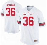 Ohio State Buckeyes #36 Spielman White College Football Jersey