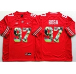 Ohio State Buckeyes #97 Joey Bosa Red Player Fashion Stitched NCAA Jersey