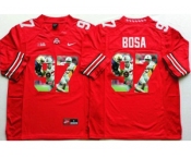 Ohio State Buckeyes #97 Joey Bosa Red Player Fashion Stitched NCAA Jersey