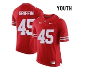 2016 Youth Ohio State Buckeyes Archie Griffin #45 College Football Limited Jersey - Scarlet