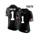 2016 Youth Ohio State Buckeyes Braxton Miller #1 College Football Limited Jersey - Black