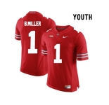 2016 Youth Ohio State Buckeyes Braxton Miller #1 College Football Limited Jersey - Scarlet