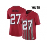 2016 Youth Ohio State Buckeyes Eddie George #27 College Football Alternate Elite Jersey - Scarlet