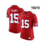 2016 Youth Ohio State Buckeyes Ezekiel Elliott #15 College Football Limited Jersey - Scarlet