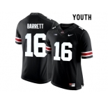 2016 Youth Ohio State Buckeyes J.T. Barrett #16 College Football Limited Jersey - Black