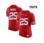 2016 Youth Ohio State Buckeyes Mike Weber #25 College Football Limited Jersey - Scarlet