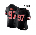 2016 Youth Ohio State Buckeyes Nick Bosa #97 College Football Limited Jersey - Blackout