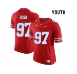 2016 Youth Ohio State Buckeyes Nick Bosa #97 College Football Limited Jersey - Scarlet