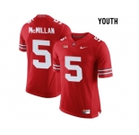 2016 Youth Ohio State Buckeyes Raekwon McMillan #5 College Football Limited Jersey - Scarlet