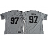 Youth Ohio State Buckeyes #97 Joey Bosa Gridion Grey II Stitched NCAA Jersey