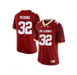 Men's Oklahoma Sooners Samaje Perine #32 College Limited Football Jersey - Crimson
