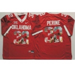 Oklahoma Sooners #32 Samaje Perine Red Player Fashion Stitched NCAA Jersey