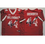 Oklahoma Sooners #44 Brian Bosworth Red Player Fashion Stitched NCAA Jersey