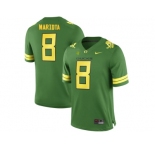 2016 Men's Oregon Duck Marcus Mariota #8 College Football Limited Jerseys - Apple Green